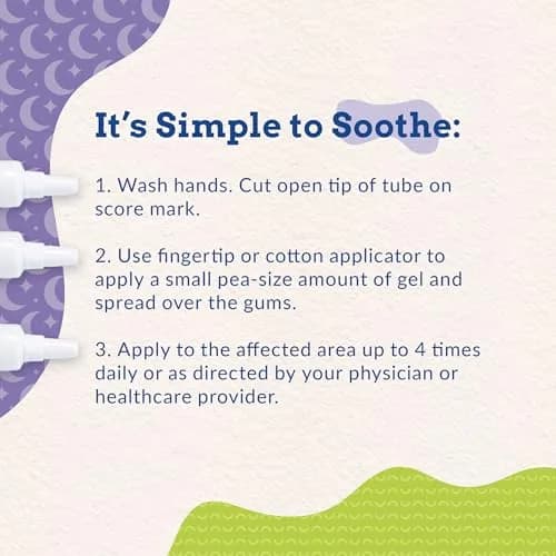 Orajel Baby Daytime & Nighttime Cooling Gels for Teething 0.18oz (5.3ml) | #1 Pediatrician Recommended Brand for Teething thumbnail 4