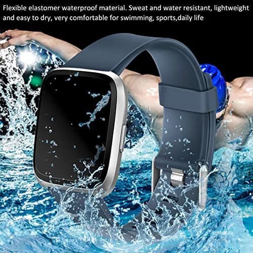 Wepro Sport Bands Compatible with Fitbit Versa 2 Bands for Women Men | Soft, Sweat-Resistant, Adjustable Wristbands thumbnail 5