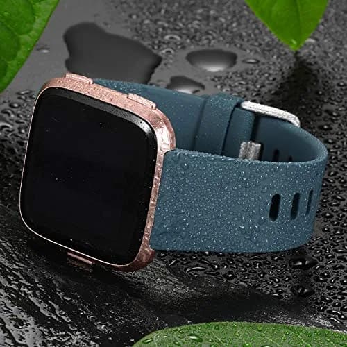 Wepro Sport Bands Compatible with Fitbit Versa 2 Bands for Women Men | Soft Elastomer, Sweat-Resistant, Multiple Sizes & Colors thumbnail 3
