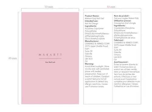 Makartt Clear Poly Nail Gel 50ML for Extensions, Overlays | Professional Salon Quality for DIY Nail Art thumbnail 7