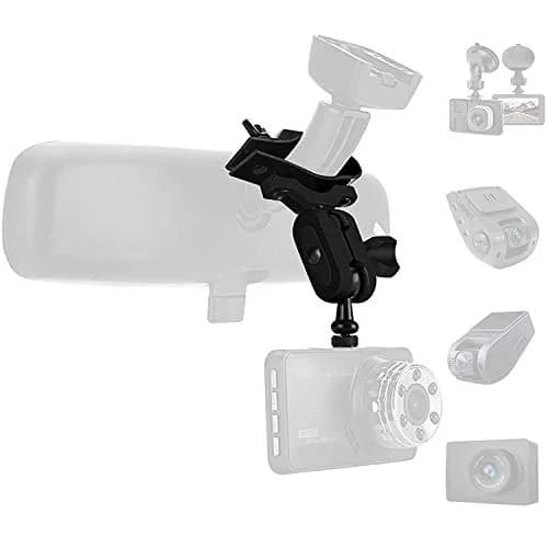 SoeKoa Dash Cam Mirror Mount with 16 Joints | 360° Rotation, Compatible with Most Dash Cams thumbnail 1