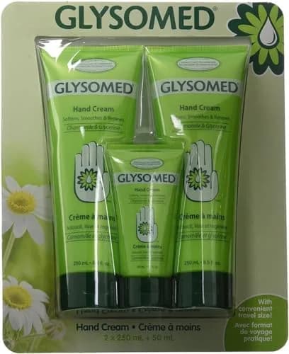 Glysomed Hand Cream Combo Pack 250ml (8.5 Fl Oz) & 50ml (1.7 Fl Oz) | Intensive Moisturizing for Dry Skin thumbnail 3
