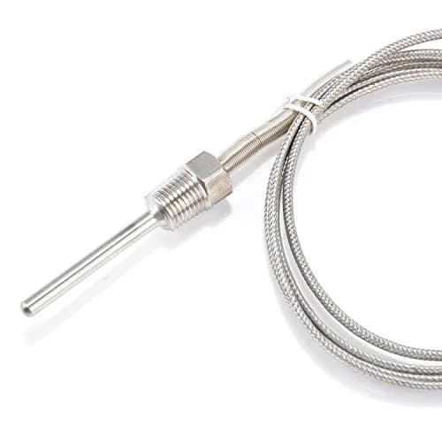 Jaybva K Type Thermocouple Probe 50mm (1.97") 2m Cable | Waterproof Stainless Steel Sensor for PID Controllers thumbnail 4