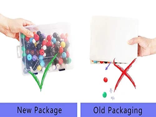 LINKTOR Chemistry Molecular Model Kit (444 Pieces) | Organic & Inorganic Science Kit for Students & Teachers thumbnail 4