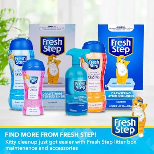Fresh Step Cat Litter Box Training Attractant Powder, 9 Oz Bottle, 3-Pack | Herbal Blend Scent Cues Guide Cats Back to the Litter Box thumbnail 6