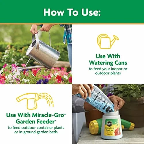 Miracle-Gro Water Soluble All Purpose Plant Food 6.25 lb (2.83 kg) | Feeds Plants Instantly for Bigger Blooms thumbnail 8