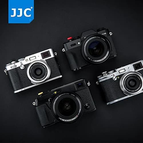JJC Deluxe Soft Release Button Red | Copper & Microfiber Leather for Fujifilm, Sony, Leica, Canon, Nikon Cameras thumbnail 6