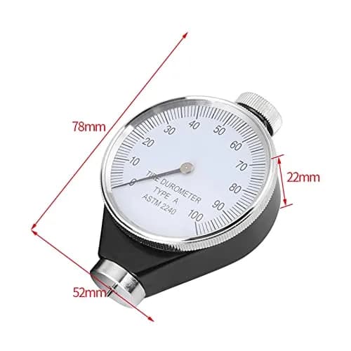 Hilitand Rubber Durometer Tester, Shore Type D | Accurate Hardness Measurement for Rubber & Plastics thumbnail 3