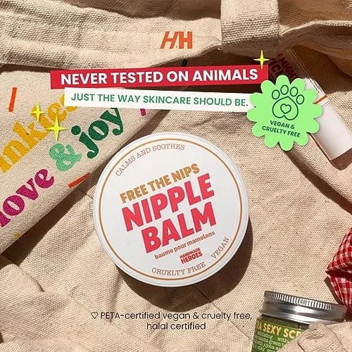 Handmade Heroes Nipple Butter Breastfeeding Balm 2 oz (59 ml) | 100% Natural Vegan Formula for Sore Cracked Nipples thumbnail 5