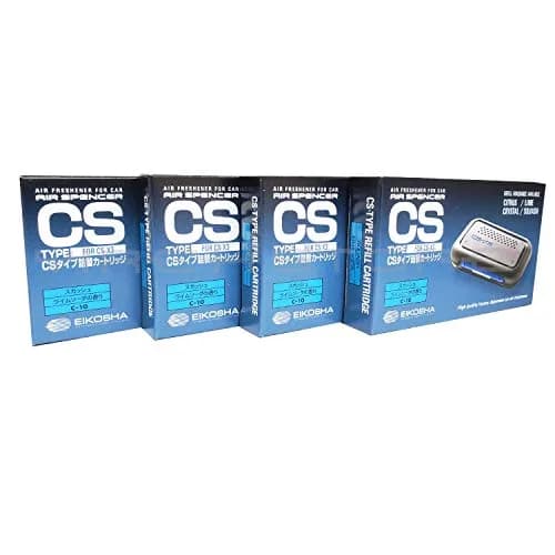 Air Spencer Squash Air Freshener Refill Cartridge Pack of 4 | Japan-made, Environmentally Hazardous thumbnail 1