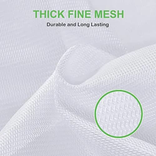 OTraki Extra Large Mesh Laundry Bag 90cm x 110cm (35" x 43") | Durable Zippered Wash Bag for Bedding, Jackets, Delicates thumbnail 4