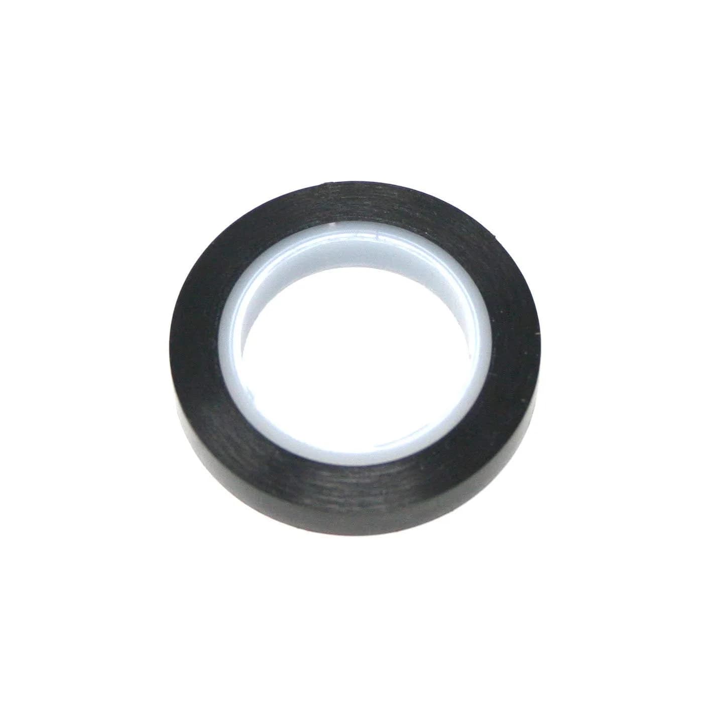 Medixplus Autoclavable Instrument Identification Tape 1/4" x 16ft Black | Medical Grade Polyethylene