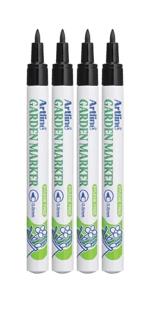 Artline Garden Marker Water Resistant Quick Dry Ink 4 Markers | Perfect for Outdoor Use - main product image