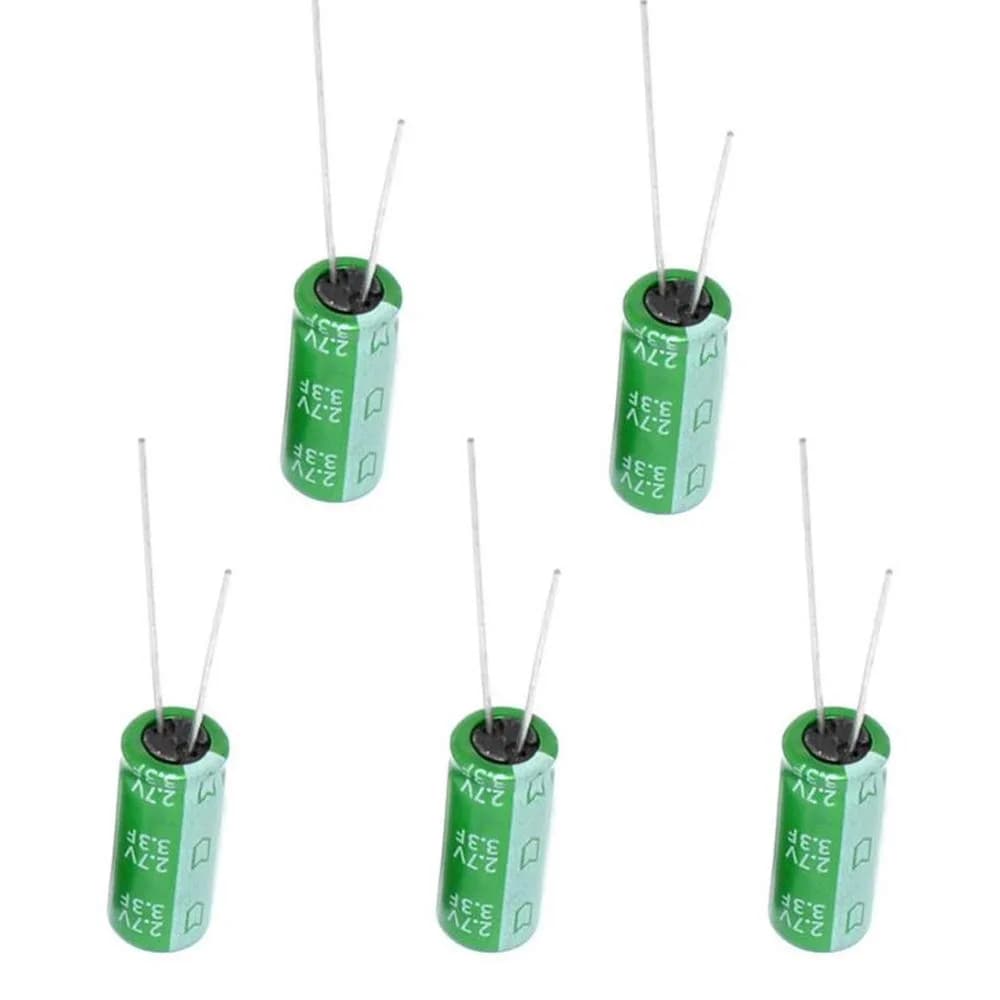 DazzyD Super Capacitor 2.7V 3.3F (12.5mm Dia x 25mm H) | Energy Storage for Electronics - main product image