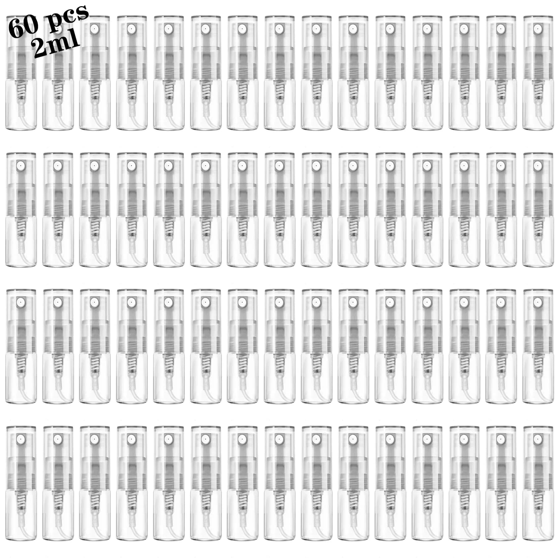 Csdtylh Mini Spray Bottle 2ml | Refillable Glass Atomizer for Perfume & Essential Oils - main product image
