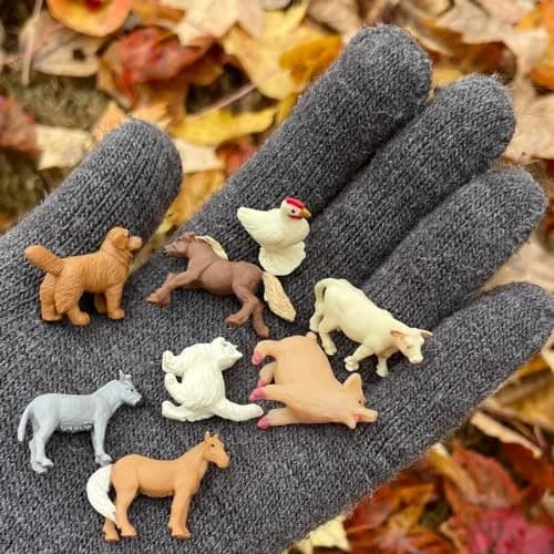 Safari Ltd. Good Luck Minis Ranch Fun Pack - 8 Animal Figurines Toy Set | Small-Scale Farm Animal Figures for Kids 5+ thumbnail 2