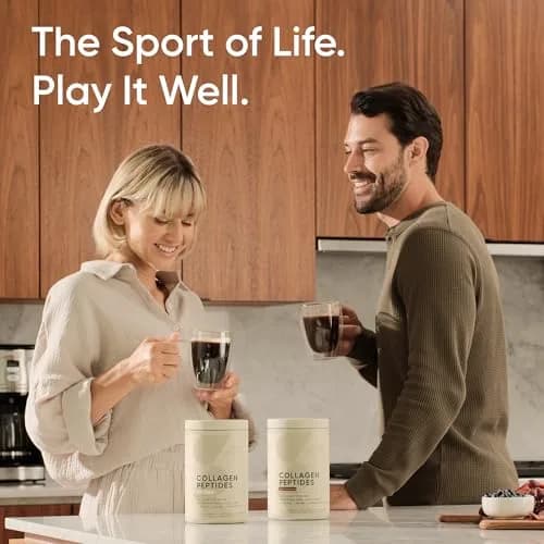 Sports Research Collagen Peptides Protein Powder, Dark Chocolate | 11g Type I & III Collagen, 18 Amino Acids, Hydrolyzed, 1.41lb thumbnail 7
