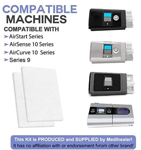 Medihealer 70 Packs CPAP Filters | Three Year Supply for AirSense 10, AirCurve 10, Airstart Series thumbnail 2