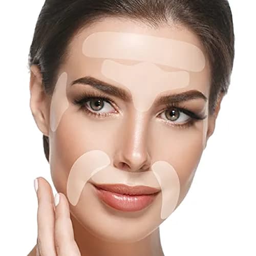 BLUMBODY Wrinkle Patches for Face, Forehead, Smile Lines & Eyes 165 pcs | Reusable Silicone Anti-Wrinkle Patches thumbnail 1