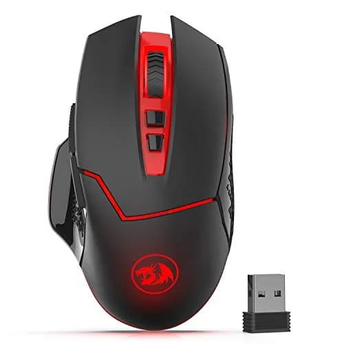 Redragon M690-1 Wireless Optical Gaming Mouse 2400 DPI Remapping Keys | 5 DPI Levels, 8 Buttons, 2.4G Wireless thumbnail 1
