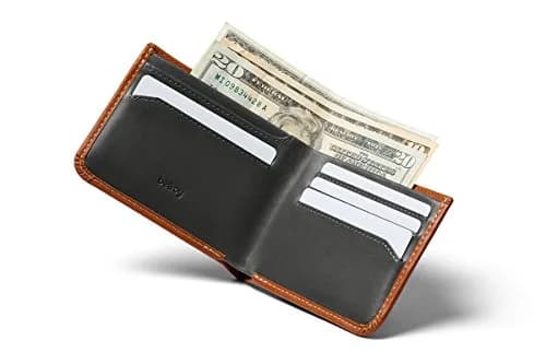 Bellroy Hide & Seek Wallet (Caramel) | Slim Leather Bifold with RFID Protection thumbnail 3