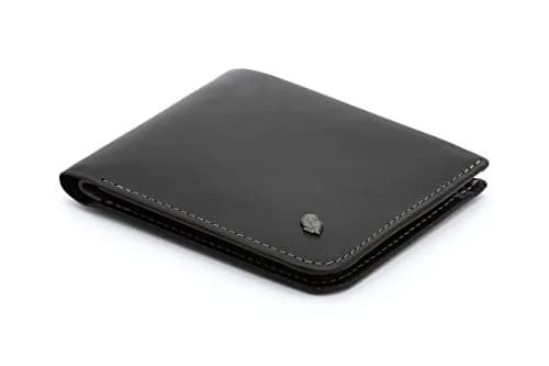 Bellroy Hide & Seek Slim Leather Bifold Wallet RFID Black | Classic Design with RFID Protection thumbnail 1