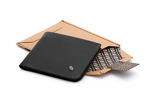 Bellroy Hide & Seek Slim Leather Bifold Wallet RFID Black | Classic Design with RFID Protection thumbnail 6