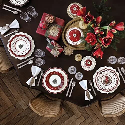 Villeroy & Boch Toy's Delight 8 Piece Decorative Plate Set | Christmas Collection thumbnail 4