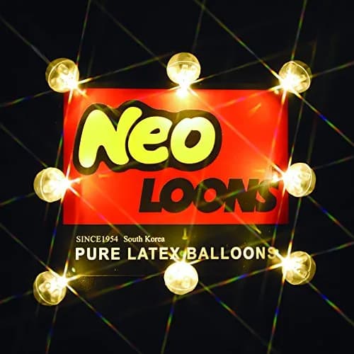 Neo LOONS 100pcs Warm White LED Balloon Lights | Long Standby Time for Party & Wedding Decor thumbnail 6