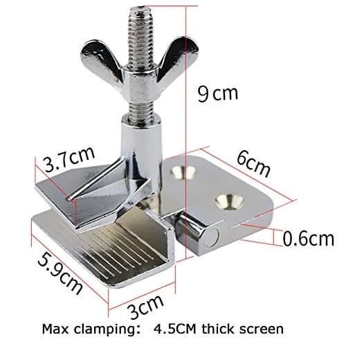 MS WGO Screen Printing Clamps 2PCS | Heavy-Duty Zinc Alloy Fixing Tool for Silk Screen Printing thumbnail 5