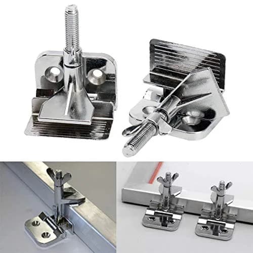 MS WGO Screen Printing Clamps 2PCS | Heavy-Duty Zinc Alloy Fixing Tool for Silk Screen Printing thumbnail 6