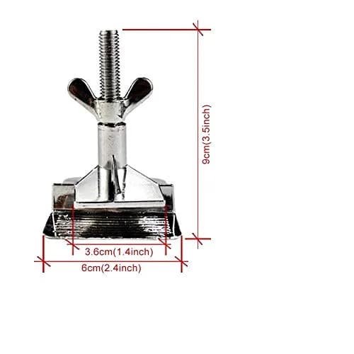 MS WGO Screen Printing Clamps 2PCS | Heavy-Duty Zinc Alloy Fixing Tool for Silk Screen Printing thumbnail 8