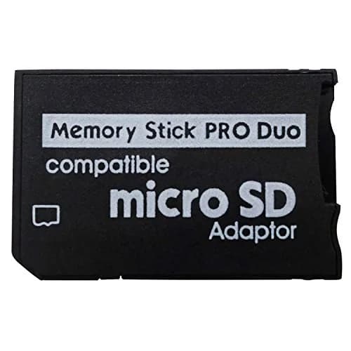 Funturbo Micro SD to Memory Stick PRO Duo Adapter for PSP, Camera, Handycam | Supports up to 128GB Cards thumbnail 2