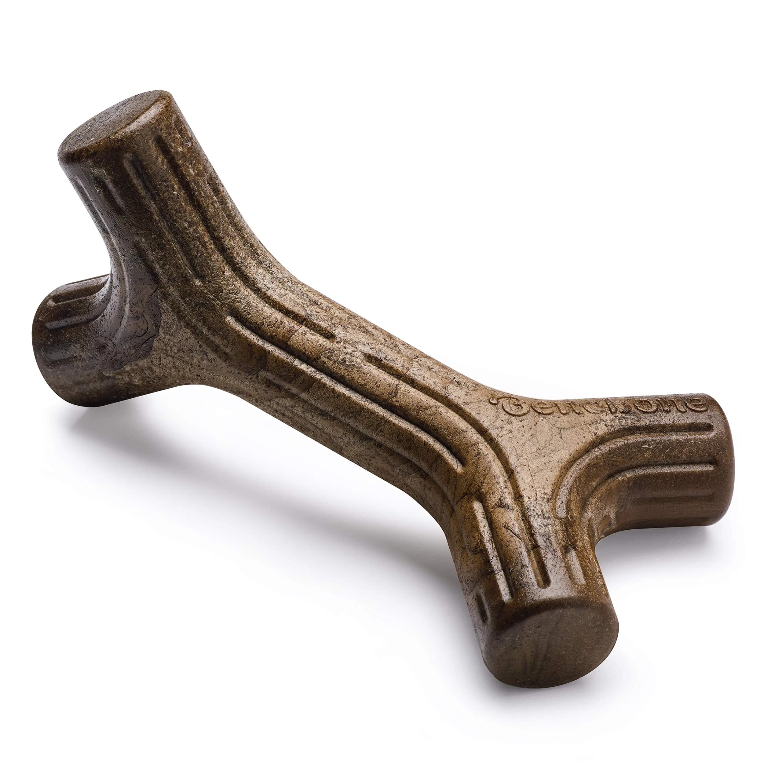 Benebone Maplestick Real Wood Dog Chew Toy, Medium | Durable, Made in USA, Long-Lasting