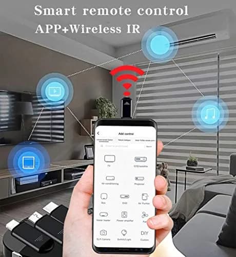 Tuanzi R09 Mini Smartphone IR Remote Controller Adapter for iOS & Android Type-C | 10m Range thumbnail 2