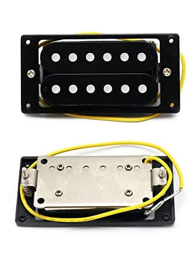 Metallor Double Coil Humbucker Pickup Set for Electric Guitar | Black Ceramic Magnet, 15.05K/15.3K DC Resistance thumbnail 4