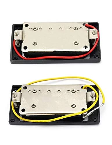 Metallor Double Coil Humbucker Pickup Set for Electric Guitar | Black Ceramic Magnet, 15.05K/15.3K DC Resistance thumbnail 2