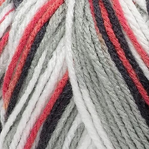 Red Heart Super Saver Pooling Haute Pooling Yarn 141g (5oz) | USA-Sourced Acrylic for Crafts thumbnail 2