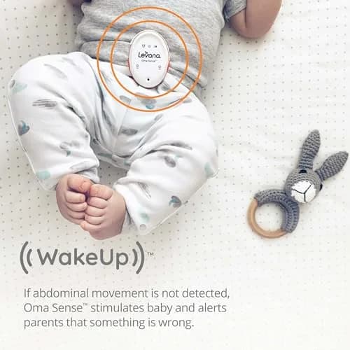 Levana Oma Sense Portable Baby Breathing Monitor with Vibrations & Alerts | Peace of Mind for Parents thumbnail 6