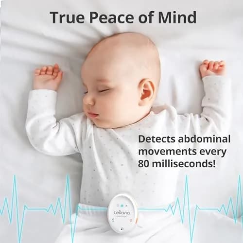 Levana Oma Sense Portable Baby Breathing Monitor with Vibrations & Alerts | Peace of Mind for Parents thumbnail 3