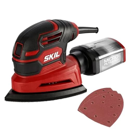 Skil Corded Detail Sander | 12,000 OPM, Micro-filtration, No-Tool Sheet Change thumbnail 1