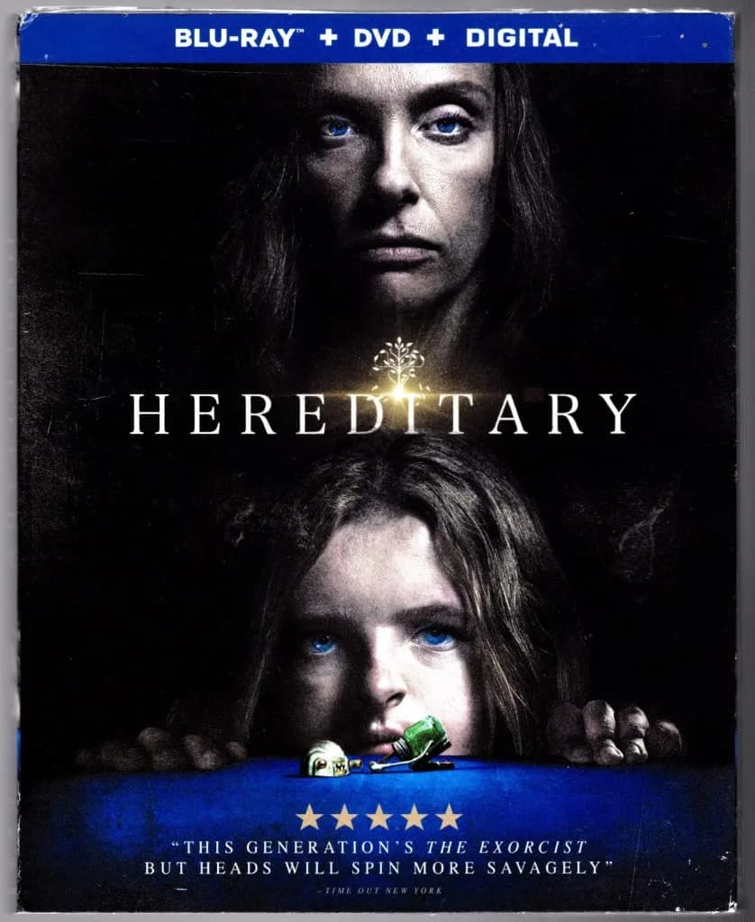Lionsgate Hereditary Blu-ray + DVD + Digital | Horror Family Tragedy 127 min - main product image