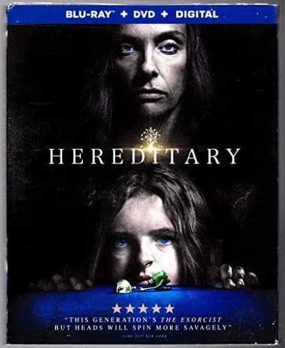 Lionsgate Hereditary Blu-ray + DVD + Digital | Horror Family Tragedy 127 min thumbnail 1