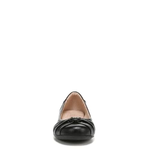 Naturalizer Soul Women's Gift Ballet Flat Black 9 M | Versatile, Cushioned Slip-On Flat thumbnail 2
