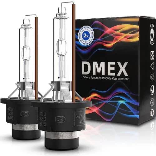 DMEX D2S HID Headlight Bulbs 4300K Warm White | 35W Xenon Replacement, Pack of 2 thumbnail 1