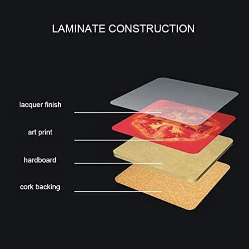 YAYIYO Cork Hardboard Placemat 40 x 30 cm | Waterproof & Heat Resistant thumbnail 4