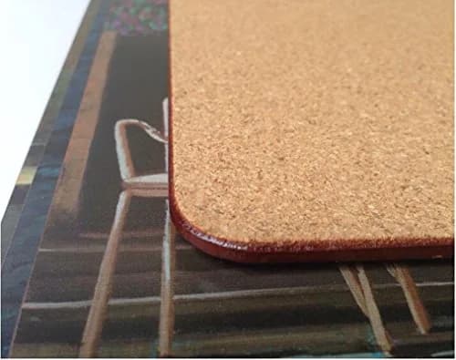 YAYIYO Cork Hardboard Placemat 40 x 30 cm | Waterproof & Heat Resistant thumbnail 3