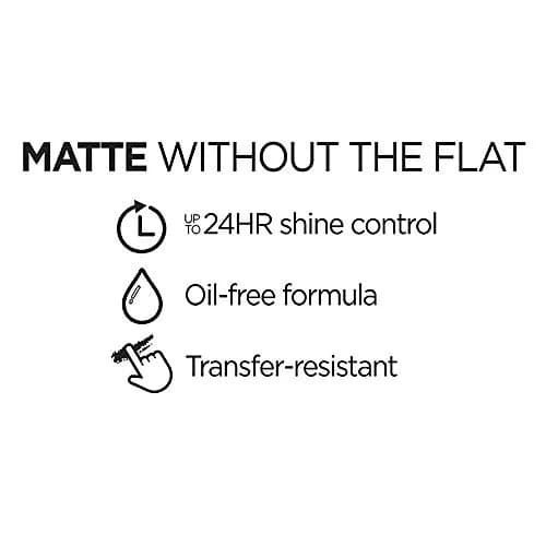 L'Oreal Paris Infallible Pro-Matte Liquid Foundation True Porcelain 30ml (1 fl oz) | Demi-Matte Finish Up to 24 Hours thumbnail 6