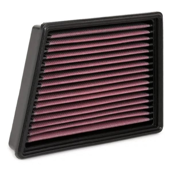 K&N Engine Air Filter: Reusable, Washable, 75,000 Mile Service, 19.6cm x 24.6cm x 4.4cm (7.7in x 9.7in x 1.7in) | High-Flow Performance for Ford EcoSport, Fiesta, Transit thumbnail 5