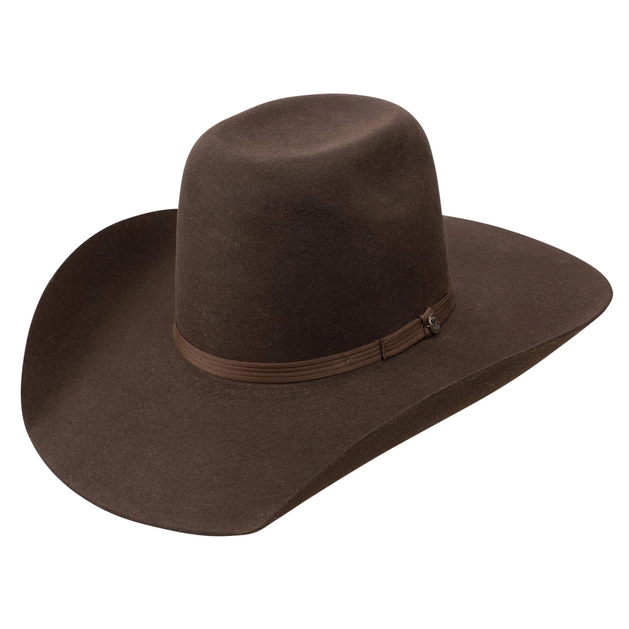 RESISTOL Hooey Day Money 4X Wool Cowboy Hat 13.5cm (5.25in) Brim, Chocolate - main product image